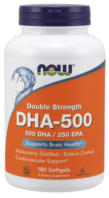 DHA-500, 500 DHA / 250 EPA - 180 softgels