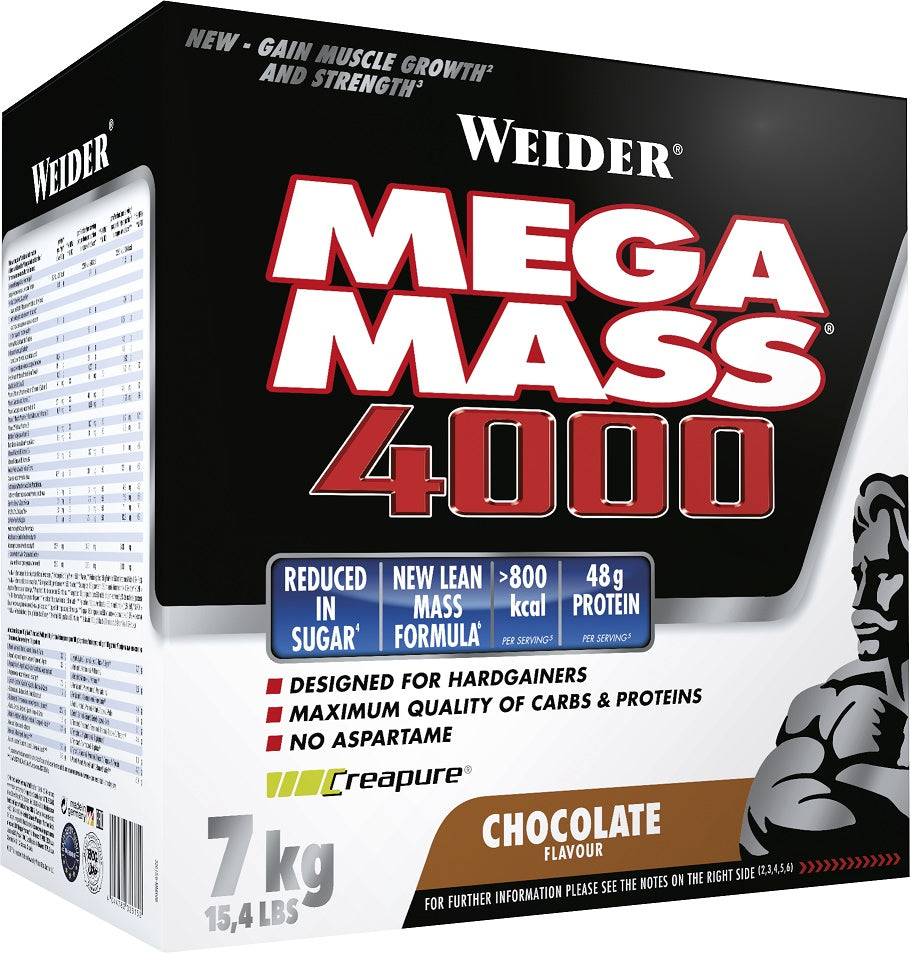 Mega Mass 4000, Chocolate - 7000g