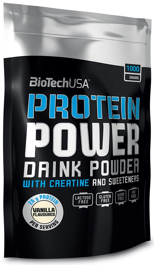 Protein Power, Strawberry Banana - 1000g