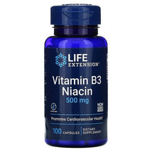 Vitamin B3 Niacin, 500mg - 100 caps