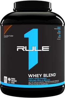 R1 Whey Blend, Chocolate Fudge - 2280g