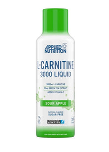 L-Carnitine Liquid 3000, Sour Apple - 480 ml.