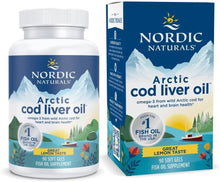Arctic Cod Liver Oil, 750mg Lemon - 90 softgels