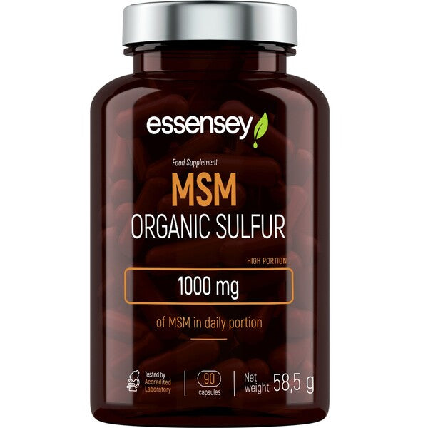 MSM Sulfur, 1000mg - 90 caps