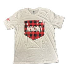 Red Plaid Shield T-Shirt - XXXX-Large