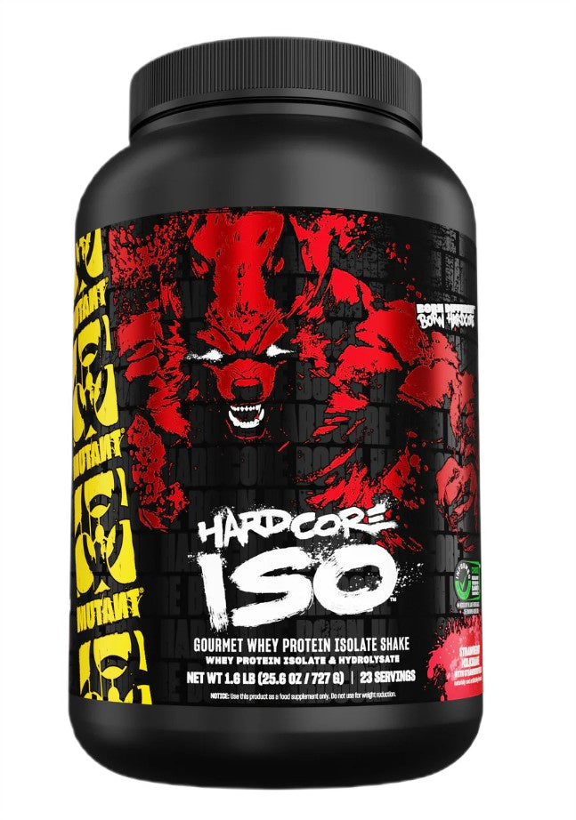 Hardcore Iso, Strawberry Milkshake - 727g