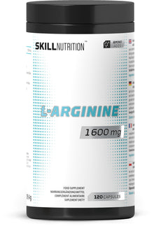 L-Arginine, 1600mg - 120 vegan caps
