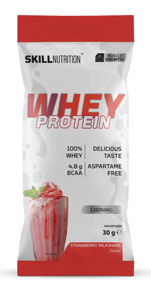 Whey Protein Powder, Strawberry Milkshake - 30g (1 serving)