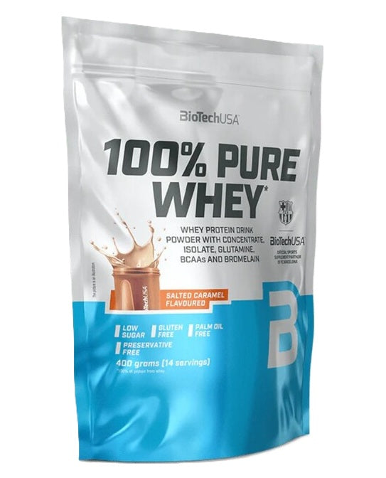 100% Pure Whey, Salted Caramel - 400g