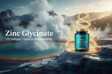 Zinc Glycinate 120 softgels - NZ Geothermal Hot Springs