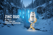 Zinc Duo 60 tablets - Canadian Frozen Waterfall