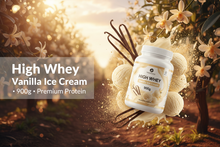 High Whey Vanilla Ice Cream 900g - Madagascar Vanilla Banner